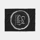 Couverture Polaire Funny Got Salt Supernatural Salt Circle Lit Gft Te (Devant (Horizontal))