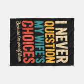 Couverture Polaire Funny Groovy Dad Joke Quote For Husband Fathers Da (Devant (Horizontal))