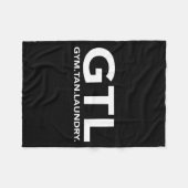 Couverture Polaire Funny Gtl Gift - Funny Gym Tan Laundry New Jersey  (Devant (Horizontal))