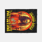 Couverture Polaire Funny Hipe Jesus Don't Be A (Devant (Horizontal))