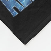 Couverture Polaire Funny Human By Chance Alpha By Choice Wolf Matchin (Coin)