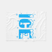 Couverture Polaire Funny Ice Costume Halloween 2024 Family Matching  (Devant (Horizontal))