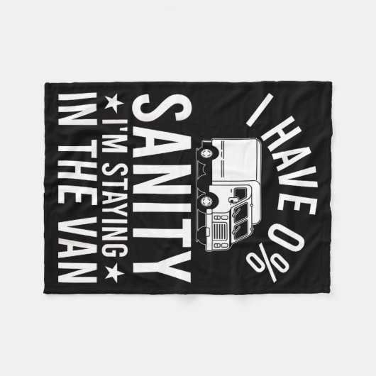 Couverture Polaire Funny I'm Staying In Tha Van Phasmophobia Gamer Ma (Devant (Horizontal))