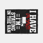 Couverture Polaire Funny I'm Staying In Tha Van Phasmophobia Gamer Me (Devant (Horizontal))