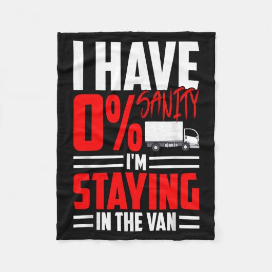 Couverture Polaire Funny I'm Staying In Tha Van Phasmophobia Gamer Wo (Devant)