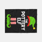 Couverture Polaire Funny I'm The Ttery Elf Christmas Xmas (Devant (Horizontal))