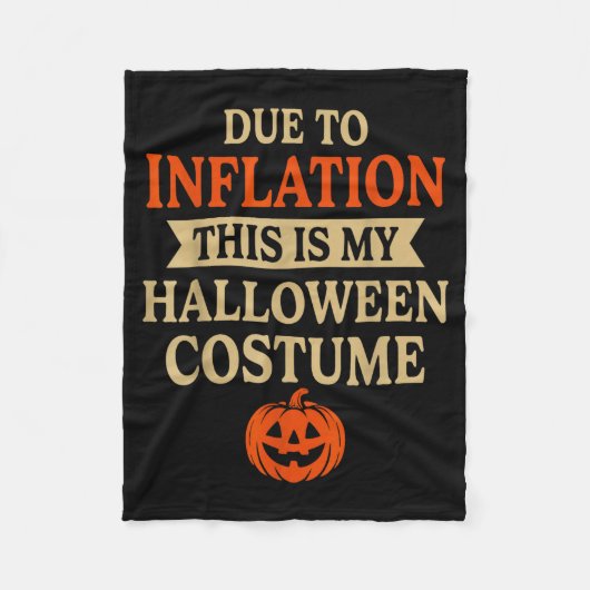 Couverture Polaire Funny Inflation Halloween Costume Couple Matching  (Devant)