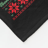 Couverture Polaire Funny Jesus Was The First Ecrow Ugly Sweater Style (Coin)