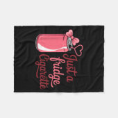 Couverture Polaire Funny Just A Fridge Cigarette Coquette Nk Bow  (Devant (Horizontal))