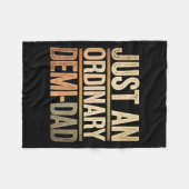 Couverture Polaire Funny Just An Ordinary Demi Dad Daughter Father's (Devant (Horizontal))