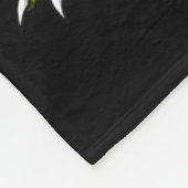 Couverture Polaire Funny Karatesaurus T-rex Dinosaur Karate Samurai D (Coin)