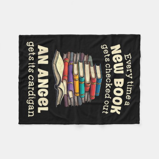 Couverture Polaire Funny Librarian Quote For Library Nerd (Devant (Horizontal))