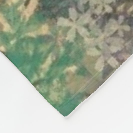 Couverture Polaire Funny Llama Fleece Blanche (Coin)