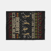 Couverture Polaire Funny Marcus The Worm I Don't Like This Rock Ugly  (Devant (Horizontal))