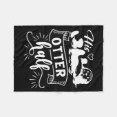 Couverture Polaire Funny Matching Couple His And Her Otter Half Valen (Devant (Horizontal))