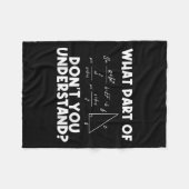 Couverture Polaire Funny Math Quote Mathematics Dear Math Teacher Sol (Devant (Horizontal))
