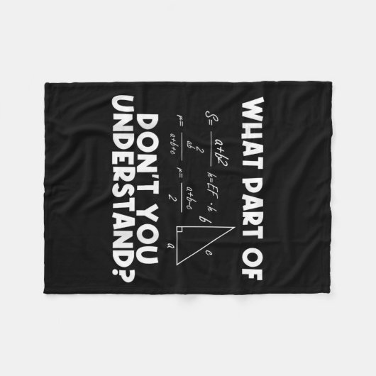 Couverture Polaire Funny Math Quote Mathematics Dear Math Teacher Sol (Devant (Horizontal))