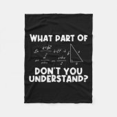 Couverture Polaire Funny Math Quote Mathematics Dear Math Teacher Sol (Devant)