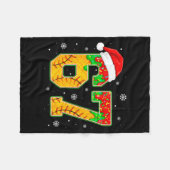 Couverture Polaire Funny Meme 67 Christmas Baseball Ice Cream Men Boy (Devant (Horizontal))