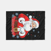 Couverture Polaire Funny Meme Christmas Santa Gift Men, Women Tee  (Devant (Horizontal))
