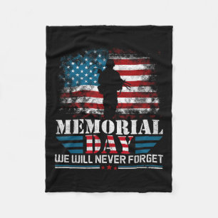 Couverture Polaire Funny Memorial Day