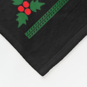 Couverture Polaire Funny Merry Glizzmas Hot Dogs Family Group Ugly Ch (Coin)