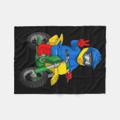 Couverture Polaire Funny Motorbike Builder Boys Block Building Toys D (Devant (Horizontal))