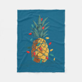 Couverture Polaire Funny Ne Christmas Graphics Lights Lover  (Devant)