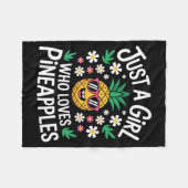 Couverture Polaire Funny Ne Design For Women Girls Fruit Ne Lover  (Devant (Horizontal))