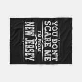 Couverture Polaire Funny New Jersey Home Garden State Gift  (Devant (Horizontal))