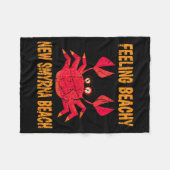 Couverture Polaire Funny New Smyrna Beach Vacation Summer Quote For M (Devant (Horizontal))