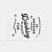 Couverture Polaire Funny Nick Miller Quote Shirt_ Alcohol Saying New  (Devant (Horizontal))