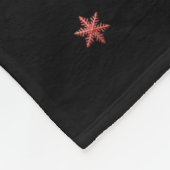 Couverture Polaire Funny Nk Flamingo Christmas Tree Lights Xmas Snowf (Coin)