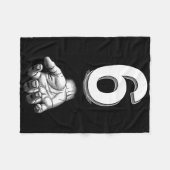 Couverture Polaire Funny Number 6 Matching 67 Meme Costume  (Devant (Horizontal))