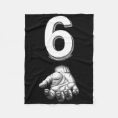 Couverture Polaire Funny Number 6 Matching 67 Meme Costume (Devant)