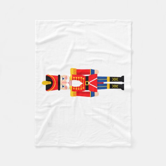 Couverture Polaire Funny Nutcracker Fritz Did It Clara Christmas Ball (Devant)