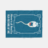 Couverture Polaire Funny Old Man Birthday Gag For Men Over 60 (Devant (Horizontal))
