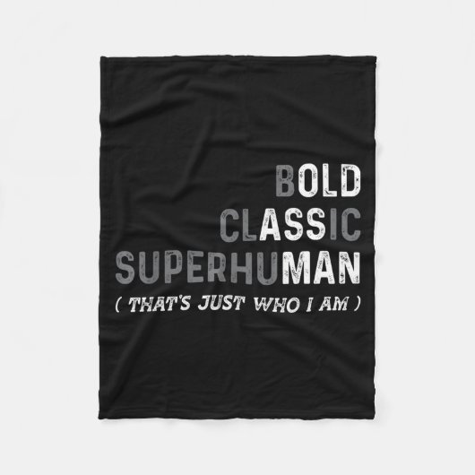 Couverture Polaire Funny Old Man Saying Gag Dad Father's Day Birthday (Devant)