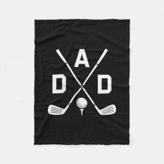 Couverture Polaire Funny Par Tee Papa Golf Correspondant Pièce du dev