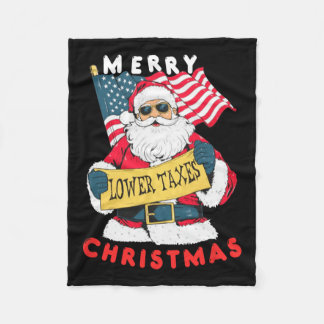 Couverture Polaire Funny Père Noël