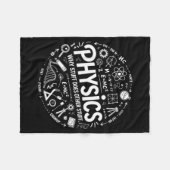 Couverture Polaire Funny Physics Nerd Science Humor Stem Quote  (Devant (Horizontal))