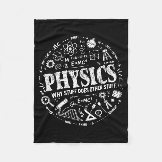 Couverture Polaire Funny Physics Quote For Science Lovers And Stem St (Devant)