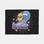 Couverture Polaire funny pineapp (Devant (Horizontal))