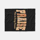 Couverture Polaire Funny Praise Him In Every Season Fall Christian Th (Devant (Horizontal))