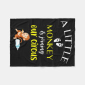 Couverture Polaire Funny Pregnancy Announcement New Baby Reveal  (Devant (Horizontal))