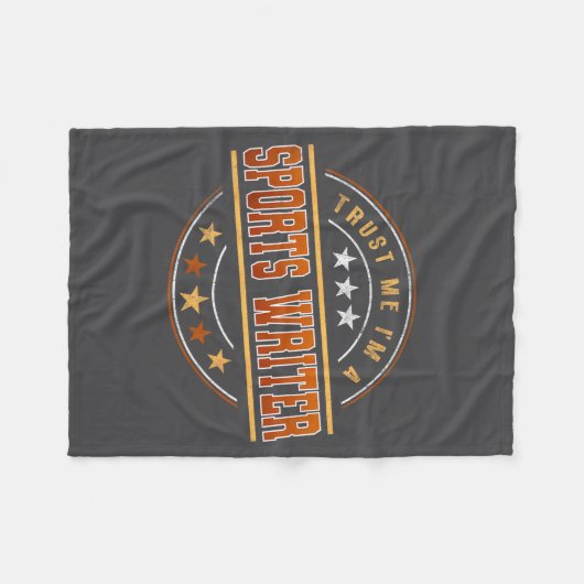 Couverture Polaire Funny Profession Quote Im A Srts Writer  (Devant (Horizontal))