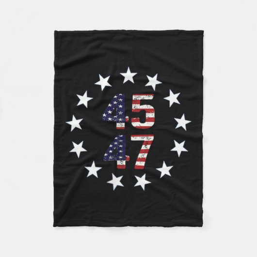 Couverture Polaire Funny Qr President Trump Dance Code (Devant)