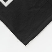 Couverture Polaire Funny Qr President Trump Dance Code (sur le dos) (Coin)