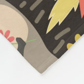 Couverture Polaire Funny Raccoons Vintage Illustration Motif (Coin)