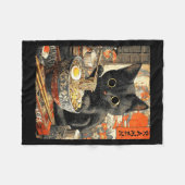Couverture Polaire Funny Ramen Cat Noodle Lovers Anime Otaku  (Devant (Horizontal))
